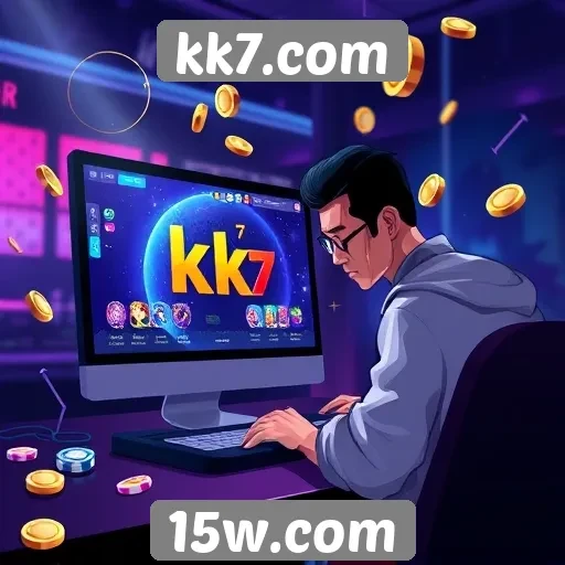 Dados sobre o crescimento do tráfego do site kk7.com